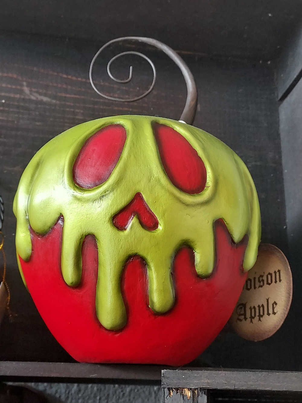 Poison Apple Decorative Figure - Red & Green